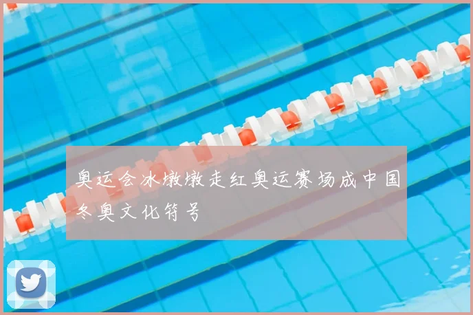 奥运会冰墩墩走红奥运赛场成中国冬奥文化符号